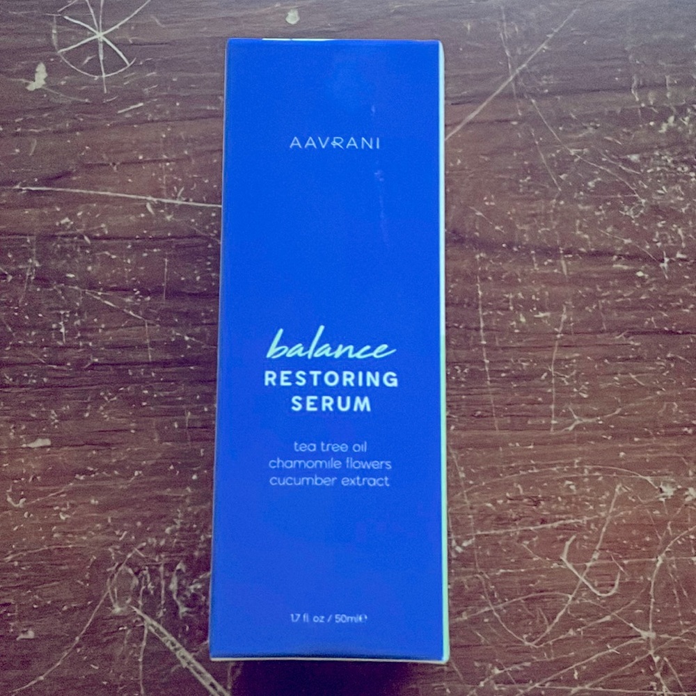 Aavrani balance restoring serum - NEW IN BOX!!!